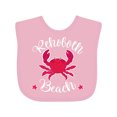 thumbnail image 1 of Inktastic Rehoboth Beach Delaware Boys or Girls Baby Bib, 1 of 4