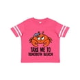 thumbnail image 1 of Inktastic Rehoboth Beach Delaware Cute Crab Boys or Girls Toddler T-Shirt, 1 of 5