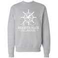 thumbnail image 1 of Inktastic Rehoboth Beach Delaware Nautical Adult Sweatshirt, 1 of 4