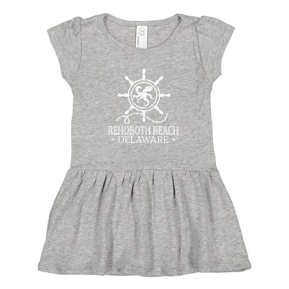 Inktastic Rehoboth Beach Delaware Nautical Girls Toddler Dress