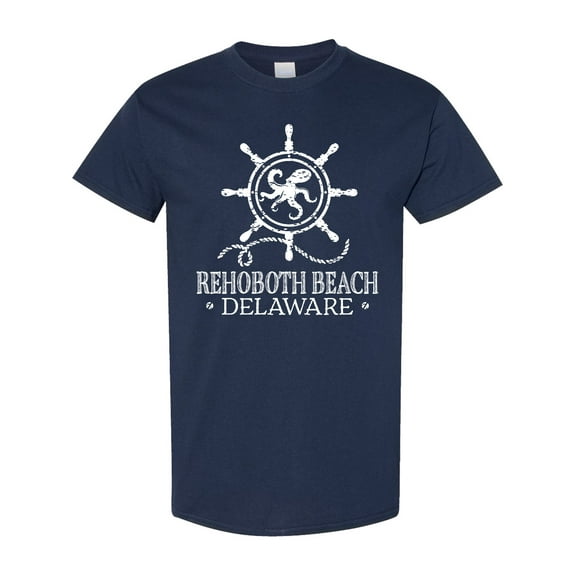 Inktastic Rehoboth Beach Delaware Nautical T-Shirt