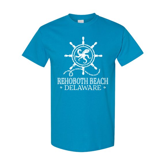 Inktastic Rehoboth Beach Delaware Nautical T-Shirt