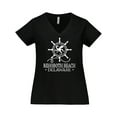 thumbnail image 1 of Inktastic Rehoboth Beach Delaware Nautical Women's Plus Size V-Neck T-Shirt, 1 of 5