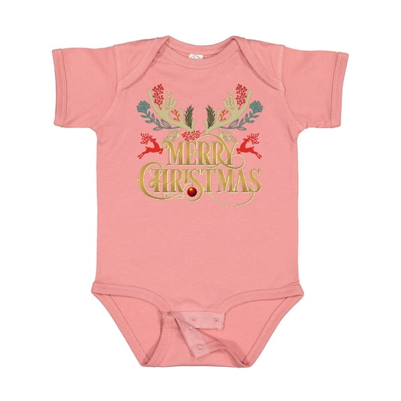 Inktastic Reindeer Christmas Boys or Girls Baby Bodysuit