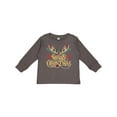 thumbnail image 1 of Inktastic Reindeer Christmas Boys or Girls Long Sleeve Toddler T-Shirt, 1 of 5