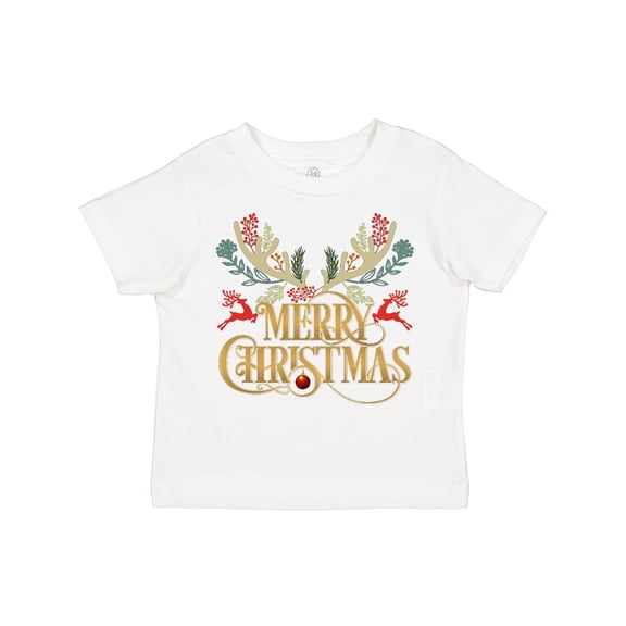 Inktastic Reindeer Christmas Boys or Girls Toddler T-Shirt