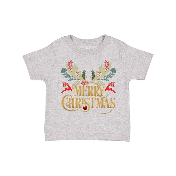 Inktastic Reindeer Christmas Boys or Girls Toddler T-Shirt