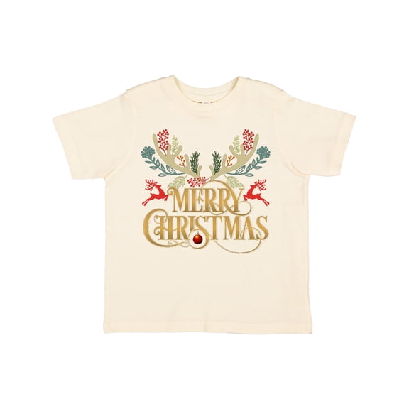 Inktastic Reindeer Christmas Boys or Girls Toddler T-Shirt