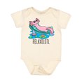thumbnail image 1 of Inktastic Relaxolotl- Cute Axolotl on Summer Vacation Boys or Girls Baby Bodysuit, 1 of 5
