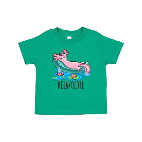 Inktastic Relaxolotl- Cute Axolotl on Summer Vacation Boys or Girls Baby T-Shirt