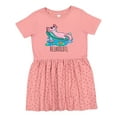 thumbnail image 1 of Inktastic Relaxolotl Cute Axolotl on Summer Vacation Girls Toddler Dress, 1 of 5