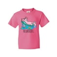 thumbnail image 1 of Inktastic Relaxolotl- Cute Axolotl on Summer Vacation Youth T-Shirt, 1 of 5