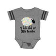thumbnail image 1 of Inktastic Religious Lamb Christian Childs Boys or Girls Baby Bodysuit, 1 of 4