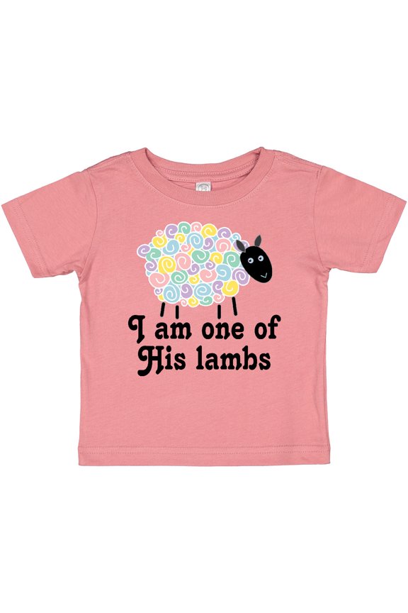 Religious Lamb Christian Childs Boys or Girls Baby T-Shirt