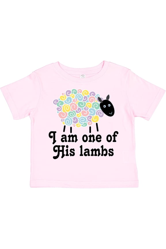 Religious Lamb Christian Childs Boys or Girls Toddler T-Shirt
