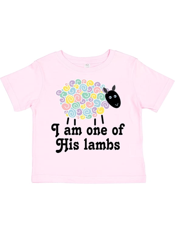Religious Lamb Christian Childs Boys or Girls Toddler T-Shirt