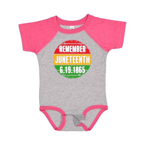 Inktastic Remember Juneteenth 6.19.1865 Boys or Girls Baby Bodysuit