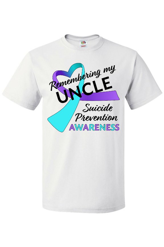Remembering My Uncle- Suicide Prevention Awareness T-Shirt
