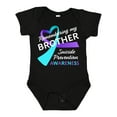 thumbnail image 1 of Inktastic Remembering my Brother- suicide prevention awareness Boys or Girls Baby Bodysuit, 1 of 5