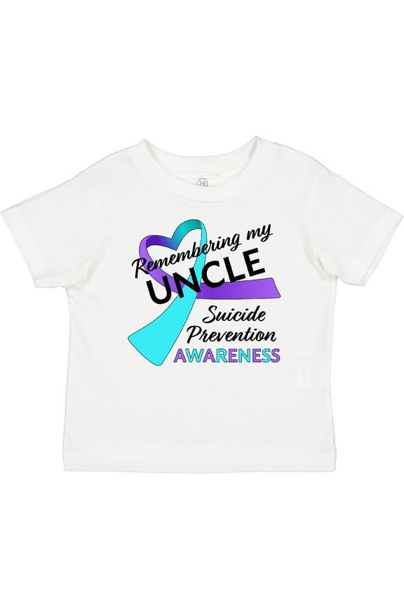 Remembering my Uncle- suicide prevention awareness Boys or Girls Baby T-Shirt