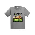 thumbnail image 1 of Inktastic Rescue All the Dogs Youth T-Shirt, 1 of 5