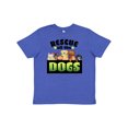 thumbnail image 1 of Inktastic Rescue All the Dogs Youth T-Shirt, 1 of 5