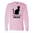 thumbnail image 1 of Inktastic Rescue Cat Mom Long Sleeve T-Shirt, 1 of 5
