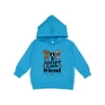 thumbnail image 1 of Inktastic Rescue Pet Animal Adopt a New Friend Toddler Hoodie, 1 of 4