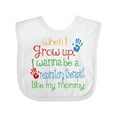 thumbnail image 1 of Inktastic Respiratory Therapist Like Mommy Boys or Girls Baby Bib, 1 of 4