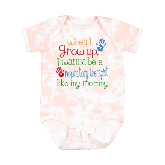 Inktastic Respiratory Therapist Like Mommy Boys or Girls Baby Bodysuit