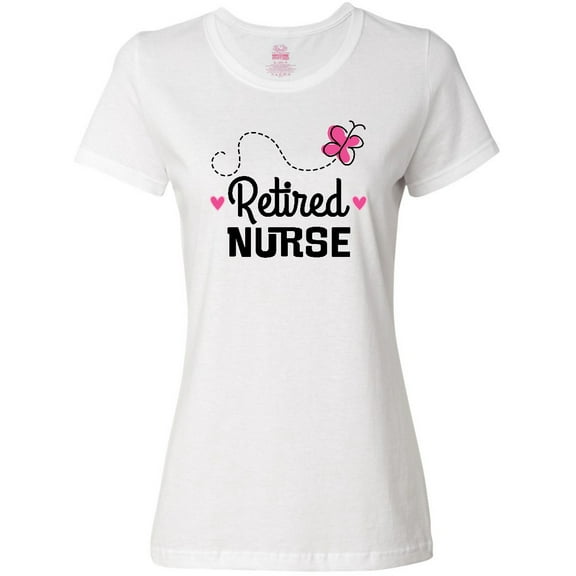 Inktastic Retired Nurse Nursing Retirement Gift Women's T-Shirt