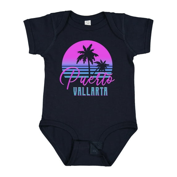 Inktastic Retro 80s Puerto Vallarta Boys or Girls Baby Bodysuit