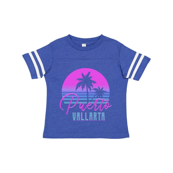 Inktastic Retro 80s Puerto Vallarta Boys or Girls Toddler T-Shirt