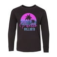 thumbnail image 1 of Inktastic Retro 80s Puerto Vallarta Long Sleeve Youth T-Shirt, 1 of 5