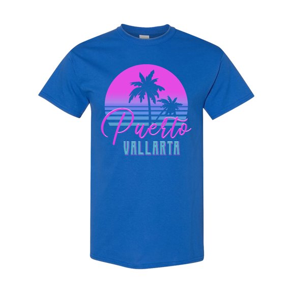 Inktastic Retro 80s Puerto Vallarta T-Shirt