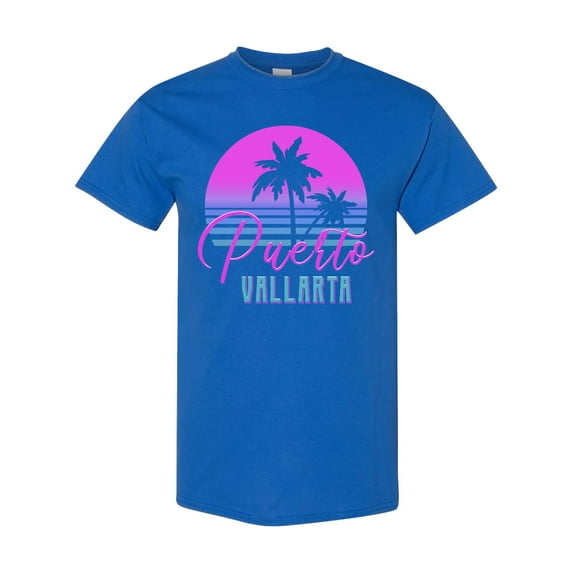 Inktastic Retro 80s Puerto Vallarta T-Shirt