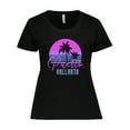 thumbnail image 1 of Inktastic Retro 80s Puerto Vallarta Women's Plus Size T-Shirt, 1 of 5