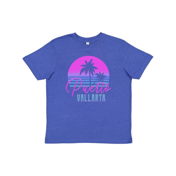 Inktastic Retro 80s Puerto Vallarta Youth T-Shirt