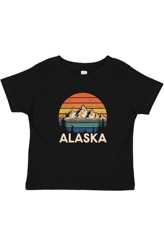 Retro Alaska Boys or Girls Baby T-Shirt