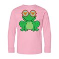 thumbnail image 1 of Inktastic Retro Frog Funny Sunglasses Long Sleeve Youth T-Shirt, 1 of 5
