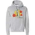 thumbnail image 1 of Inktastic Retro Hula Girl Adult Hoodie Sweatshirt, 1 of 4
