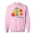 thumbnail image 1 of Inktastic Retro Hula Girl Adult Sweatshirt, 1 of 4