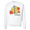 thumbnail image 1 of Inktastic Retro Hula Girl Adult Sweatshirt, 1 of 4