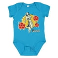 thumbnail image 1 of Inktastic Retro Hula Girl Girls Baby Bodysuit, 1 of 5