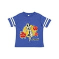 thumbnail image 1 of Inktastic Retro Hula Girl Girls Toddler T-Shirt, 1 of 5