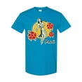 thumbnail image 1 of Inktastic Retro Hula Girl T-Shirt, 1 of 5