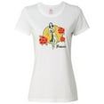 thumbnail image 1 of Inktastic Retro Hula Girl Women's T-Shirt, 1 of 5