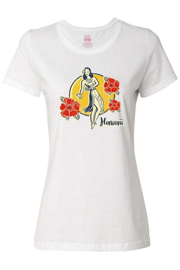 Retro Hula Girl Women's T-Shirt