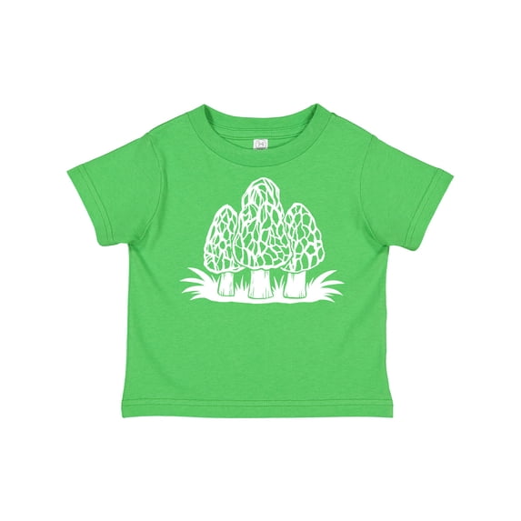 Inktastic Retro Morel Mushrooms Boys or Girls Toddler T-Shirt