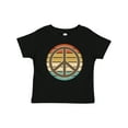 thumbnail image 1 of Inktastic Retro Peace Sign Sunset Boys or Girls Baby T-Shirt, 1 of 5